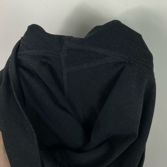 Aerie Mesh Cut Out Black Chill Play Move Leggings High Rise Size Small Short - Picture 10 of 12